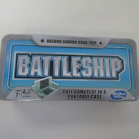 HASBRO BATTLESHIP Gaming Road Trip Full Game Play Portable Case Factory Seal NEW - Picture 1 of 9